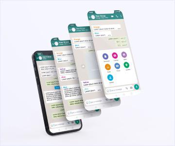 Mobile app interface development